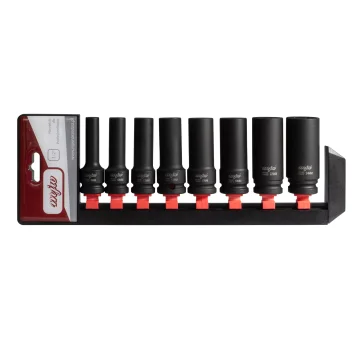 MJW 1/2" komplet dolgih udarnih nastavkov, 6-kraki
