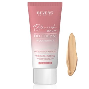 Svetlo obarvana BB krema 03 Peach - s pantenolom, ki vlaži, izenačuje ten kože in zagotavlja naravno prekrivnost 30 ml