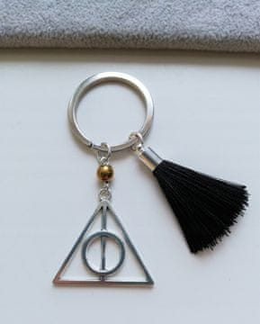 Harry Potter Obesek za ključe z veliko resico iz Svetinj smrti