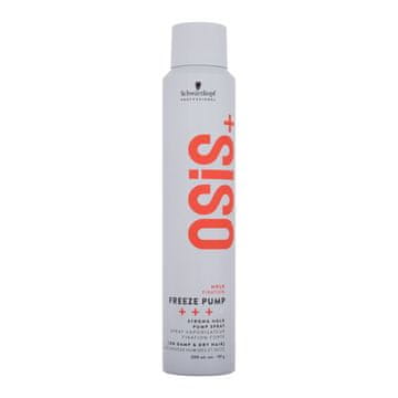 Schwarzkopf Prof. Osis+ Freeze Pump Strong Hold Pump Spray lak za lase z močno fiksacijo