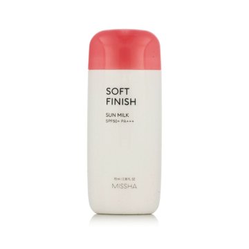 MISSHA All Around Safe Block Soft Finish Sun Milk SPF50+ krema za sončenje za obraz 70 ml unisex