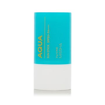 MISSHA All Around Safe Block Aqua Sun Stick zaščita pred soncem za obraz za vse tipe kože 21 g unisex