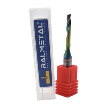 Rezalnik VHM za PVC 3,175 x 22 x 6D x 45 mm 55 HRC DLC MODRA