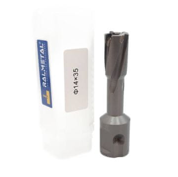 Rezalnik za trepanacijo TCT UNI cevni sveder 3/4 palca - 14 x 35 mm Weldon Nitto