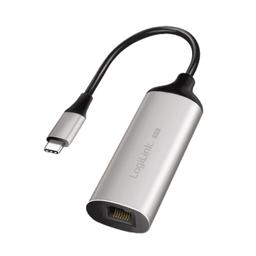 USB-C Ethernet RJ45 5 Gbps 5 Gigabit LAN Duplex Thunderbolt LogiLink adapter