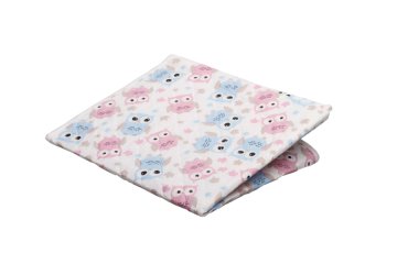 AKUKU A0254 Peva podstavek 55x70 roza in modre sove