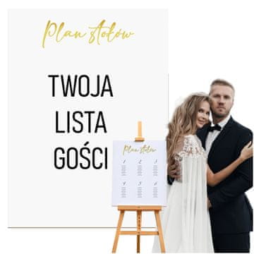 DE PERSONALIZIRANA tablica s številko mize z gravuro, velik načrt postavitve poroke