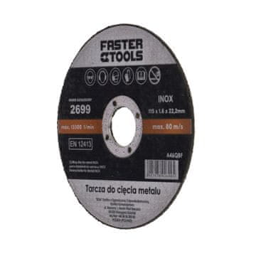 FASTER TOOLS INOX rezalni disk za kovino 115x1 mm