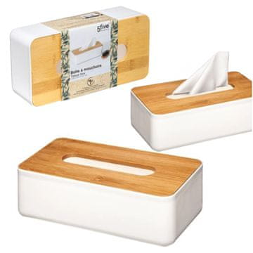 5Five® BELI organizator robčkov Etui za razpršilnik robčkov