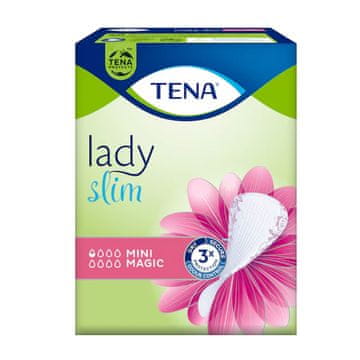 Tena Vložki za urinsko inkontinenco Lady Slim Mini Magic za ženske, 34 kosov