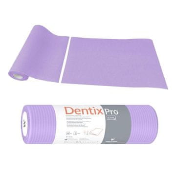 BE Zobni prtički v roli 33 cm x 48 cm vijolični folijski 54 g DentixPro 40 kosov