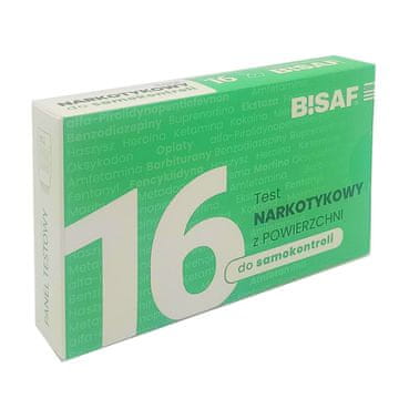 Površinski test za droge za 16 snovi 1 kos
