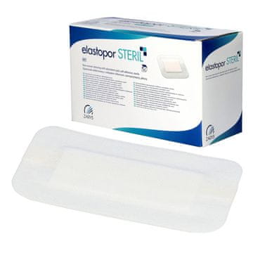 ZARYS Elastopor Steril netkani povoj 8 cm x 20 cm, samolepilni z vpojnim vložkom, 30 kosov