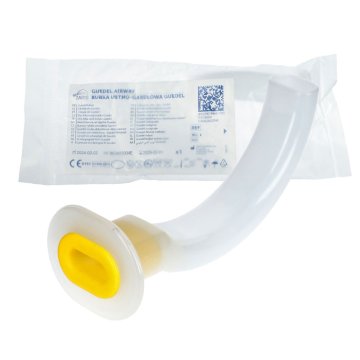 ZARYS Guedel orofaringealna cev velikosti 3 90 mm rumena 1 kos