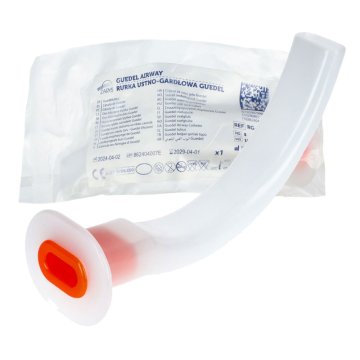 ZARYS Guedel orofaringealna cev velikosti 5 110 mm oranžna 1 kos