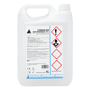 Puferirani formalin 10% fiksativ za IVD za histopatološke in laboratorijske preiskave 5 l