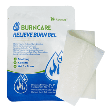 Sterilni hidrogelni povoj BurnCare za opekline 5 x 5 cm - 1 kos.