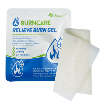 Gel za opekline 10 x 10 cm Sterilni hidrogelni povoj BurnCare - za opekline 1 kos.