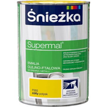 SUPERMAL OLJNO-FTALNA EMAJL BARVA RUMENA F565 0,8 L