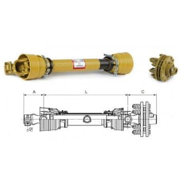 Odvodna gred ax6sc 1026010-1446031 fi-35z6/fi-45z6