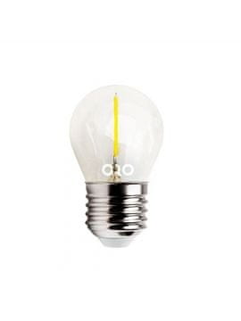 PO LED žarnica ORO-E27-G45-FL-CLARO-1.3W-WW, 2700K