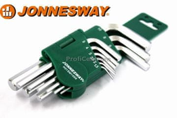 Jonnesway Komplet imbus ključev 9 kosov 1,5-10 mm