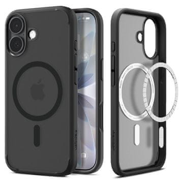 Spigen Spigen Ultra Hybrid MagSafe ovitek za iPhone 17 - Črn