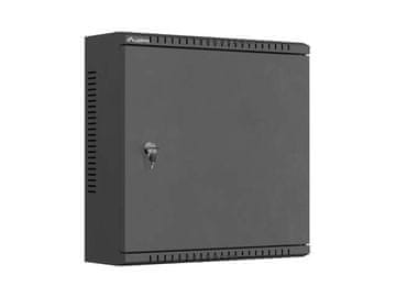 slomart Lanberg 10" TPR Serverska omara z MESH ploščo, 400x400x140mm, črna (sestavljena)