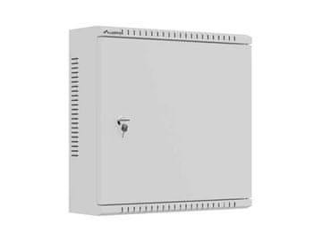 slomart Lanberg 10" TPR Serverska omara z MESH ploščo, 400x400x140mm, siva (sestavljena)