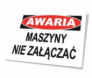 ZI-1 - OZNAKA - Okvara stroja, ne vklopi