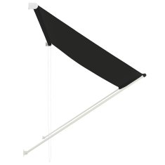 Vidaxl Zložljiva tenda 200x150 cm antracit