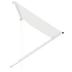 Vidaxl Zložljiva tenda 200x150 cm krem