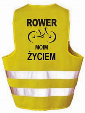 Odsevni jopič za zabavo BIKE IS MY LIFE