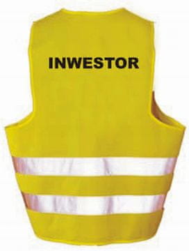 Odsevni varnostni jopič za INVESTOR