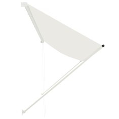 Vidaxl Zložljiva tenda 350x150 cm krem
