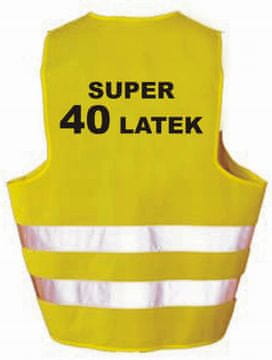 SUPER 40-LETNI odsevni jopič za zabave