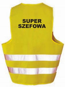 Odsevni jopič za zabavo SUPER BOSS