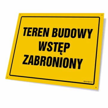 OA037 Gradbišče - vstop prepovedan 590493750863