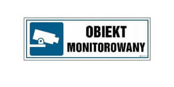 NC023 Nadzorovani objekt - tablica