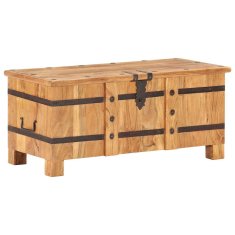 Vidaxl Skrinja 90x40x40 cm trden akacijev les