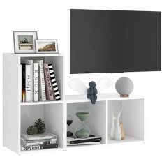 Vidaxl TV omarice 2 kosa bele 72x35x36,5 cm iverna plošča