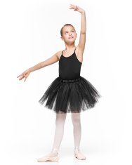 EFFIE - otroška črna tutu krilo Effie baletno krilo črno 98/104