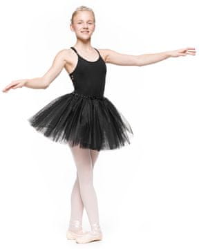 EFFIE - mladinska plesna suknjica črna Tutu Effie baletno krilo črno 134/140
