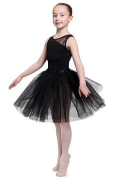 Arabesque ASPICIA - dolgo tutu krilo za otroški ples, črno Tutu Aspicia baletno krilo, črno 110/128