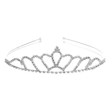 Arabesque Tiara M08 - srebrna tiara za lase Tiara M08 srebrna tiara za lase