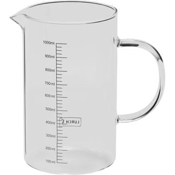 LURCH Merilni vrč, borosilikatno steklo, 1,0 l /