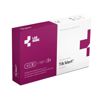 Domači test za lajmsko boreliozo iz krvi - domači tik alert test za lajmsko boreliozo 1 kos.