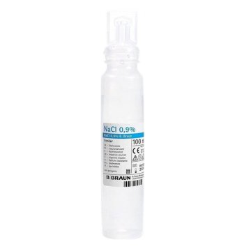 BBRAUN NaCl 0,9% Ecolav fiziološka raztopina za izpiranje 100 ml
