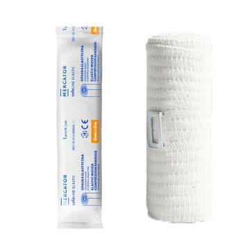 Elastični kompresijski povoj z zaponko 8 cm x 5 m O-safeline Elastični nesterilni papir 1 kos