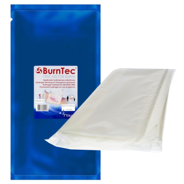 KIKGEL BurnTec hidrogelni povoj za nujne primere 40 cm x 60 cm 1 kos.